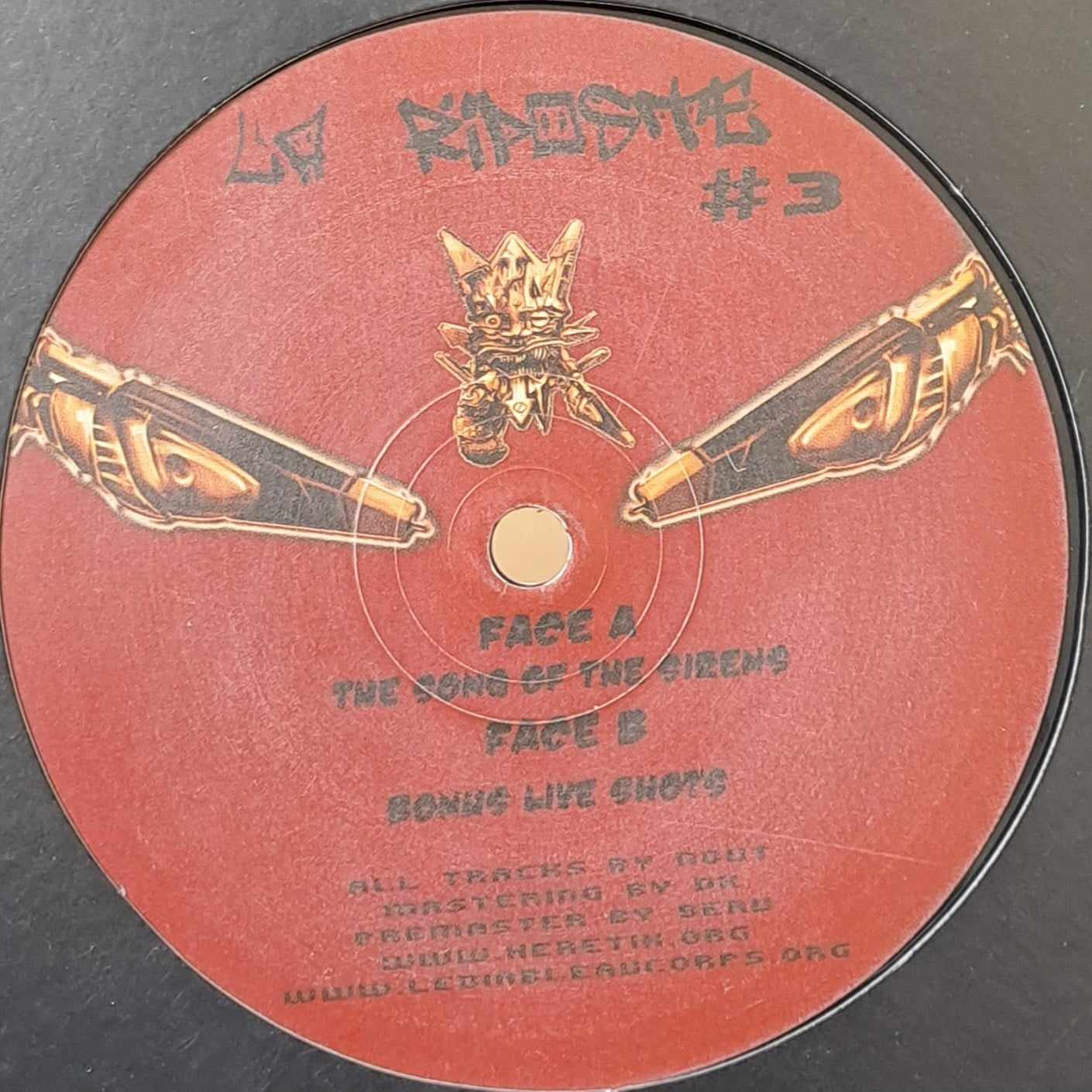 La Riposte 03 - vinyle freetekno